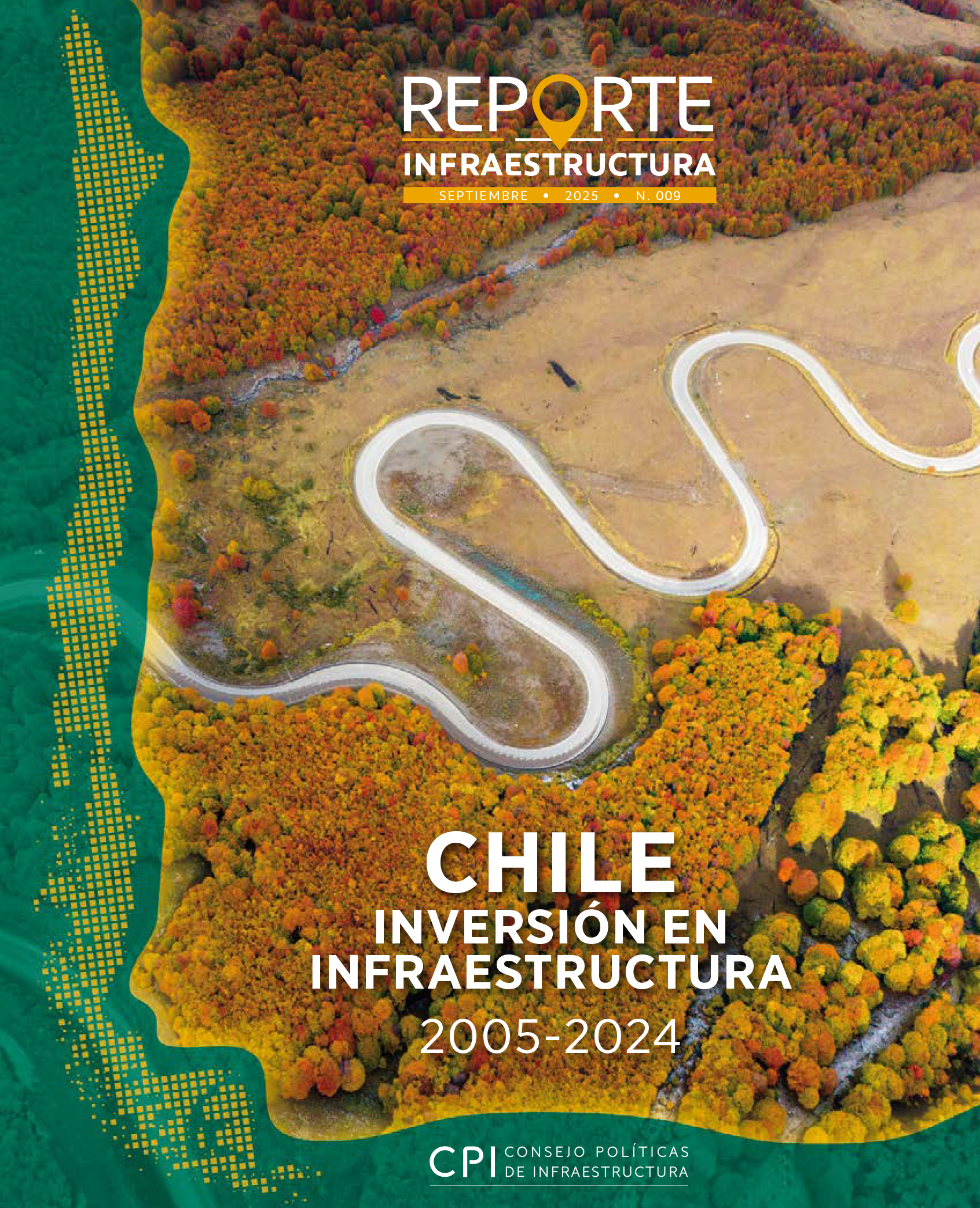 Portada: Chile, Inversión en Infraestructura 2005-2024