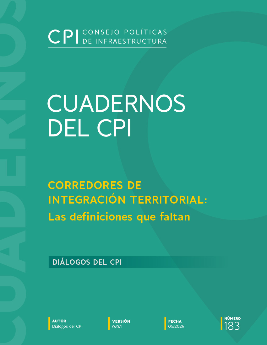 Portada: CORREDORES DE INTEGRACIÓN TERRITORIAL: Las definiciones que faltan